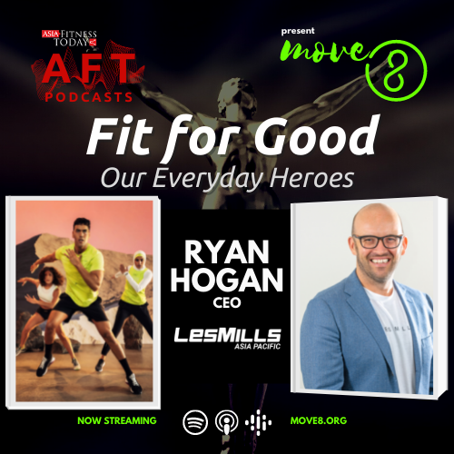 Move8 Podcast featuring Everyday Heroes who are Fit for Good - Ryan Hogan